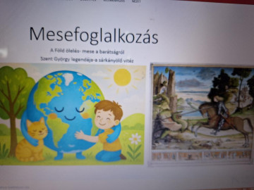 a foglalkozás témája