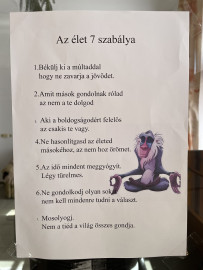 Az élet 7 szabálya