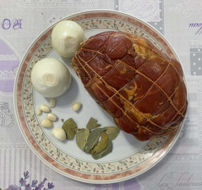 Előkészítettük a sonkát