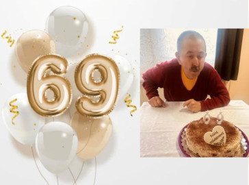 69. születésnapját ünnepelte férfi ellátottunk.