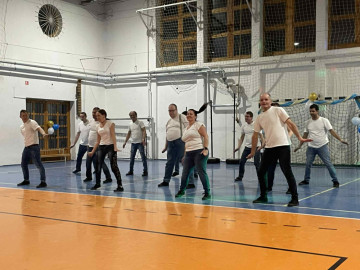 Az első tánc hevében