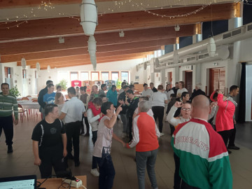 A hangulat a tetőfokára hágott