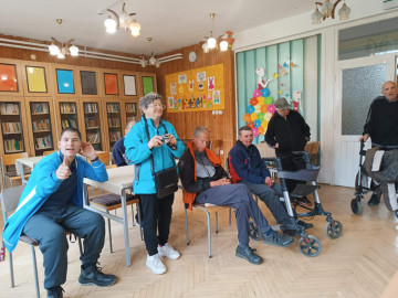 A résztvevők egy kisebb csapata