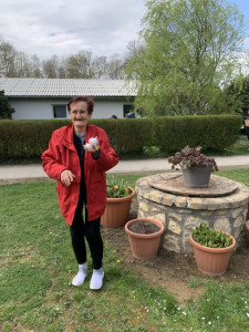 Hölgy ellátottunk sok tojást talált.