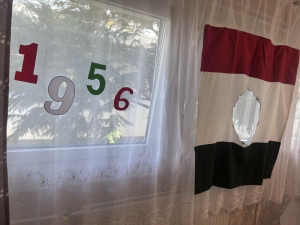 1956 és a jelképpé vált lyukas zászló