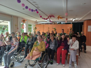 Mindenki örült a virágnak