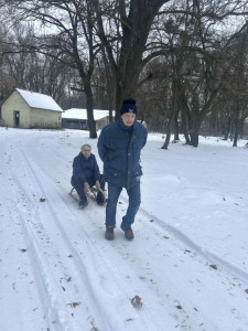 Előkerült a szánkó