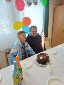 Nyugdíjba vonult ellátottunk és párja 