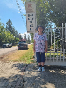 A Hotel bejárata