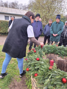 A remény gyertyáját gyújtottuk ma meg 
