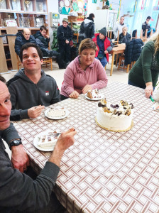 Köszönjük a tortát, nagyon ízlett mindenkinek!