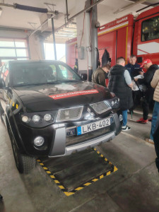 A tűzoltószertárban