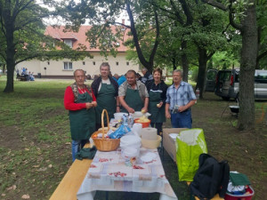 Nyírlak csapata előkészül a főzéshez