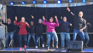 A darvastói telephely táncosainak műsora