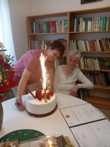 A jubileumi születésnapi ünnepség pillanatai