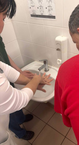 helyes kézmosás menete