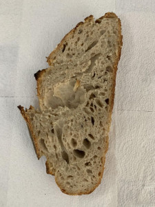 Egy szelet kovászos kenyér