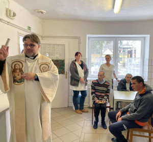 Férfi osztály házszentelés