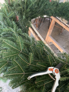 Három kört fontunk végig, hogy dúsnak tünjön