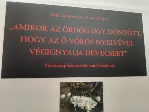 Iszapkatasztrófa kiállítás