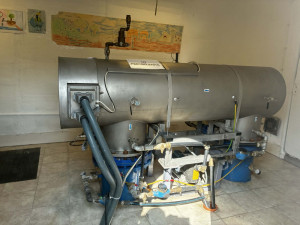 Az UV víztisztító berendezés a tapolcafői vízbázison