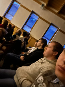 Lakóink az előadás közben