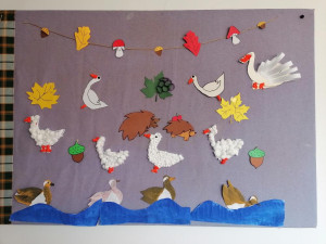 feldíszítettük a tablót