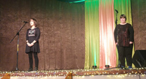 A rendezvényen az ünnepi műsor alatt készült pillanatkép