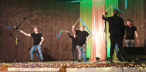 A rendezvényen az ünnepi műsor alatt készült pillanatkép