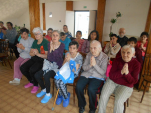 A képen a hittan egy pillanata látható