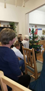 Holcsekné Ferencné is velünk ünnepelt.