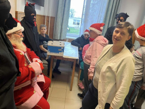 A Mikulás krampuszaival lakóink körében