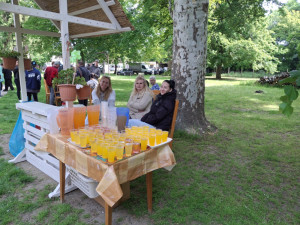 A limonádé standnál olthatták szomjukat a program résztvevői