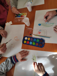 fülpiszkálós festés