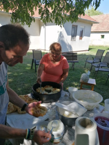 Sül a finom lángos