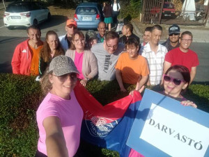 Megérkeztünk a helyszínre Badacsonytomajra