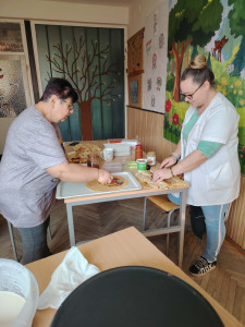 Palacsinták megtöltése