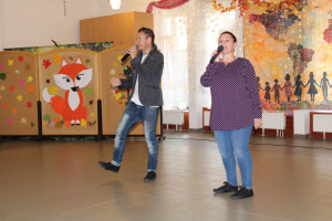 Ellátottunk és kolléganőnk éneke