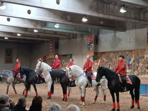A hazai vitézek délcegen ülnek a lóháton
