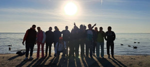 Balaton és sziluettek