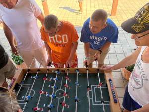 Csocsózás közben