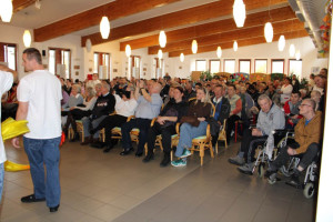 A lelkes nagyszámú közönség