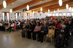 A szentmisén sok ellátottunk és dolgozónk vett részt