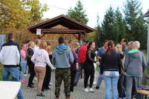 A hangulat a tetőfokára hágott és ilyen hangulatban is ért véget. 