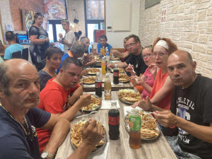 A tábor utolsó vacsorája: a gyros